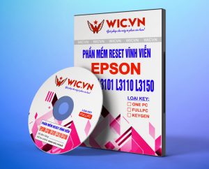 Phần mềm RESET Máy in Epson L3100 L3101 L3110 L3150 Vĩnh Viễn