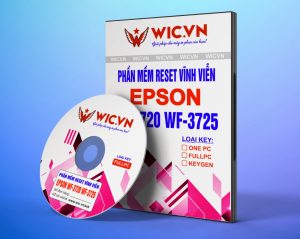 Phần mềm RESET Máy in Epson WF-3720 WF-3725 Vĩnh Viễn